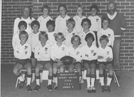 1981 Under 9’s