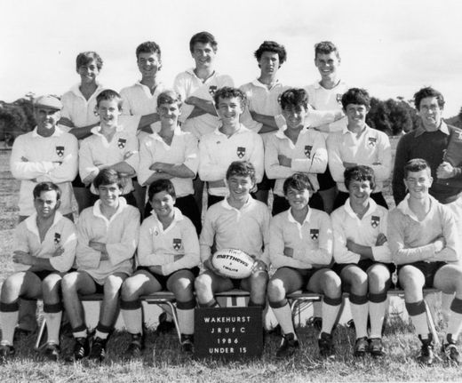 1986 Under 15’s