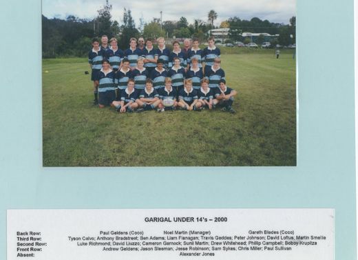 Sunny - Under 14’s